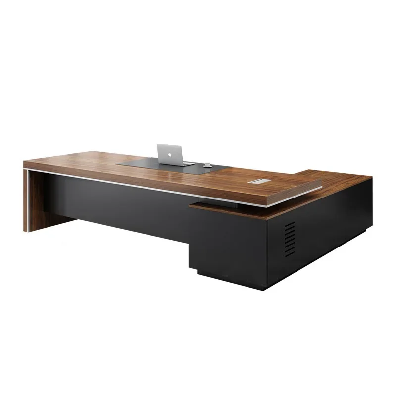 New Arrival Manager Furniture Customized L Shape Ceo Executive Desk Office Furniture Modern