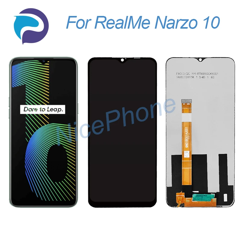 

For RealMe Narzo 10 LCD Display Touch Screen Digitizer Replacement 6.5" RMX2040 1600*720 For RealMe Narzo 10 Screen Display LCD