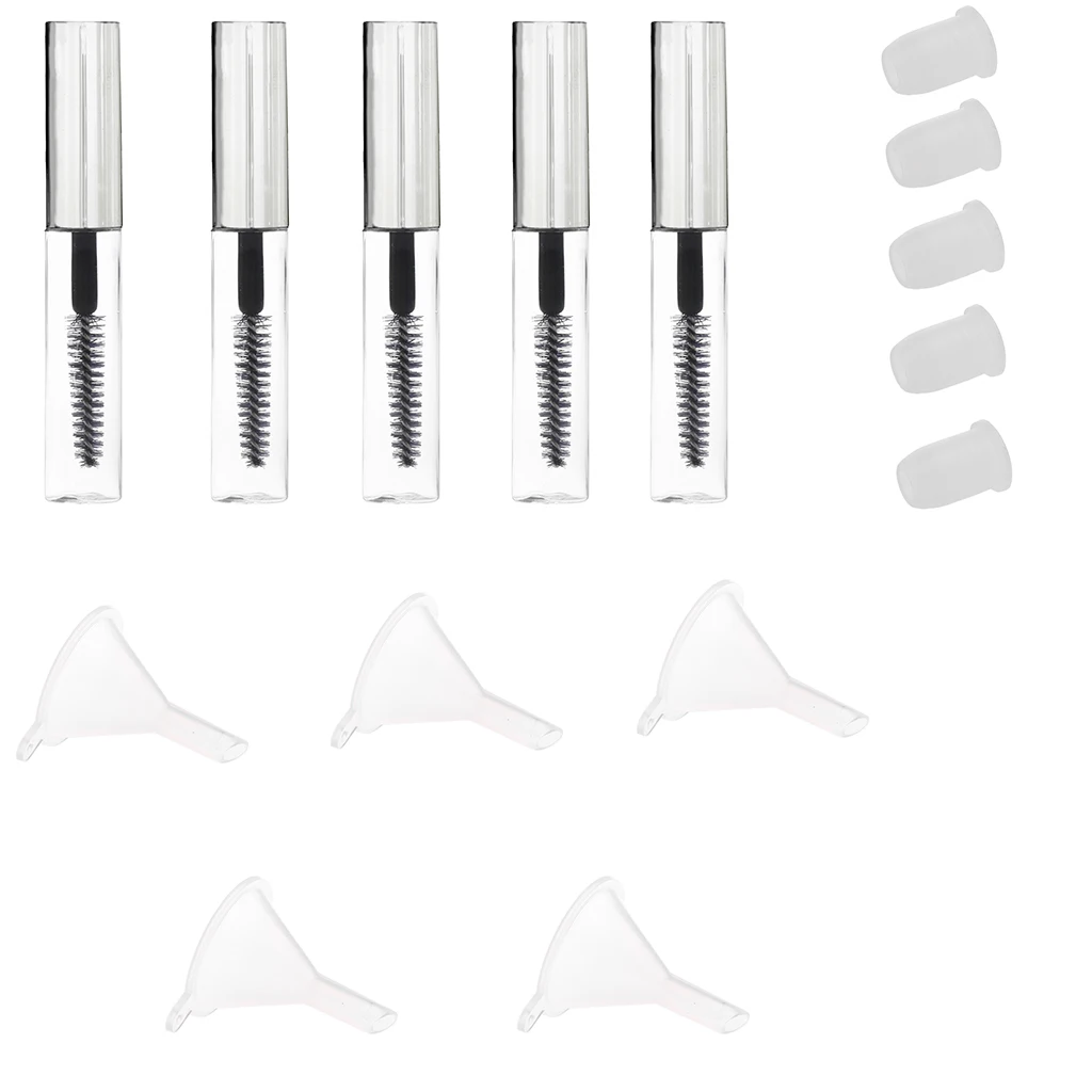 

4ML Empty Mascara Tube Vial/Bottle/Container with Cap Portable