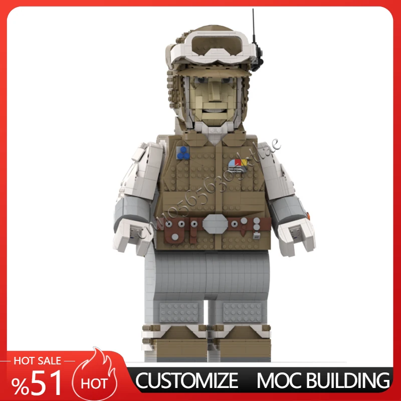 

2441pcs Moc Star Battle Hoth Rebel Mega Figure Model Building Blocks Bricks Creative Assembly Educational Toys Kid Holiday Gifts