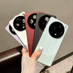 Shockproof Litchi Leather Hard Case For Vivo X100 Ultra X200 Ultra X200 Pro Mini X200S, Slim Metal Camera Protection Cover Funda