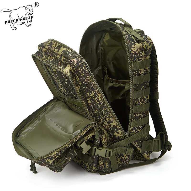 PHECDA BEAR 900D waterproof Russia FG EMR camouflage 45l outdoor camping tactical assault backpack