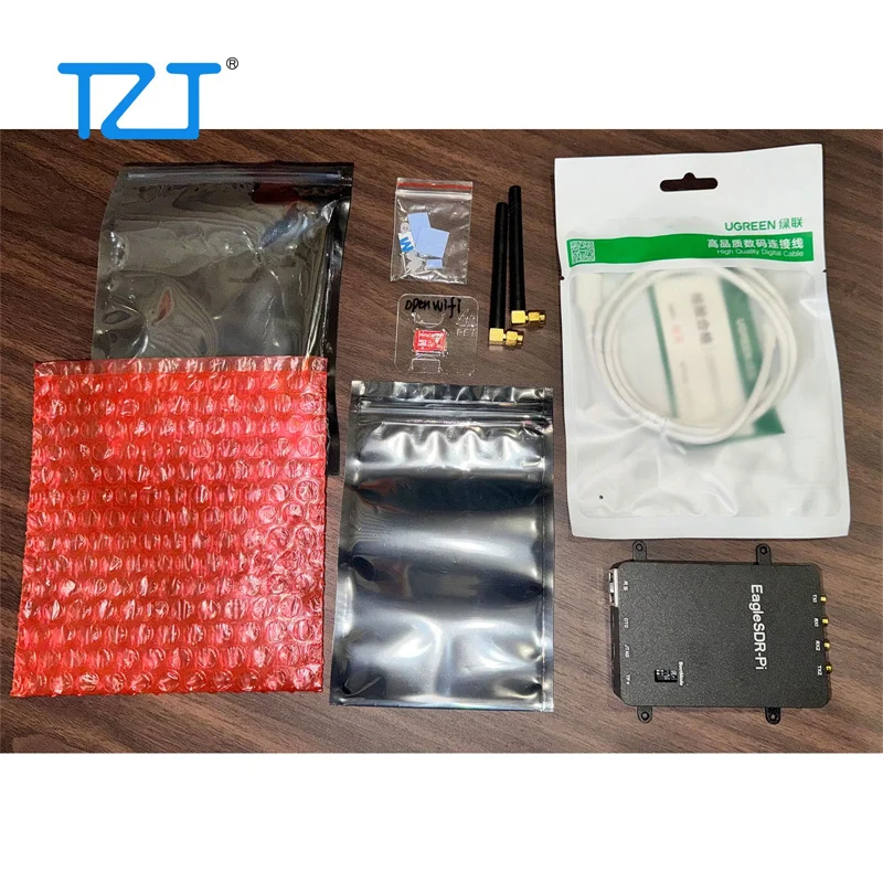TZT Software Defined Radio Development Board + Aluminum Shell XC7Z020+AD9361 Compatible with PlutoSDR/Openwifi