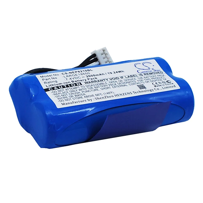 Cameron Sino 2600mAh Battery For Bancamiga AMP7000  8210   NEWPOS NEW8210  NEW 8210  LARGE18650