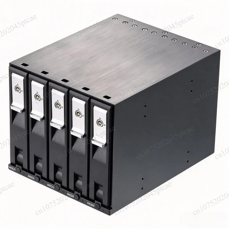 Support hot swappable, independent 3.5-inch mechanical hard drive cabinet, chassis with locked optical drive position