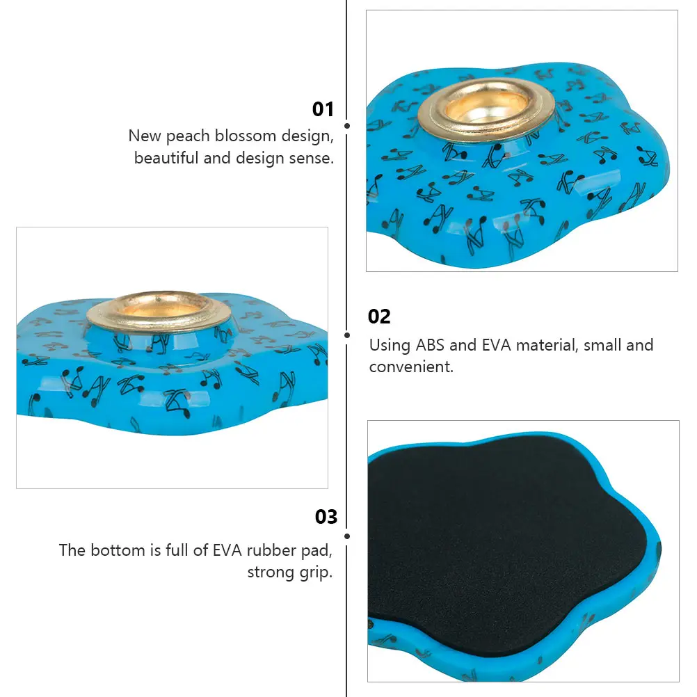 

Cello Mats Non-slip Musical Instrument Accessories Peach Blossom Nonslip Endpin Pad for Anti S