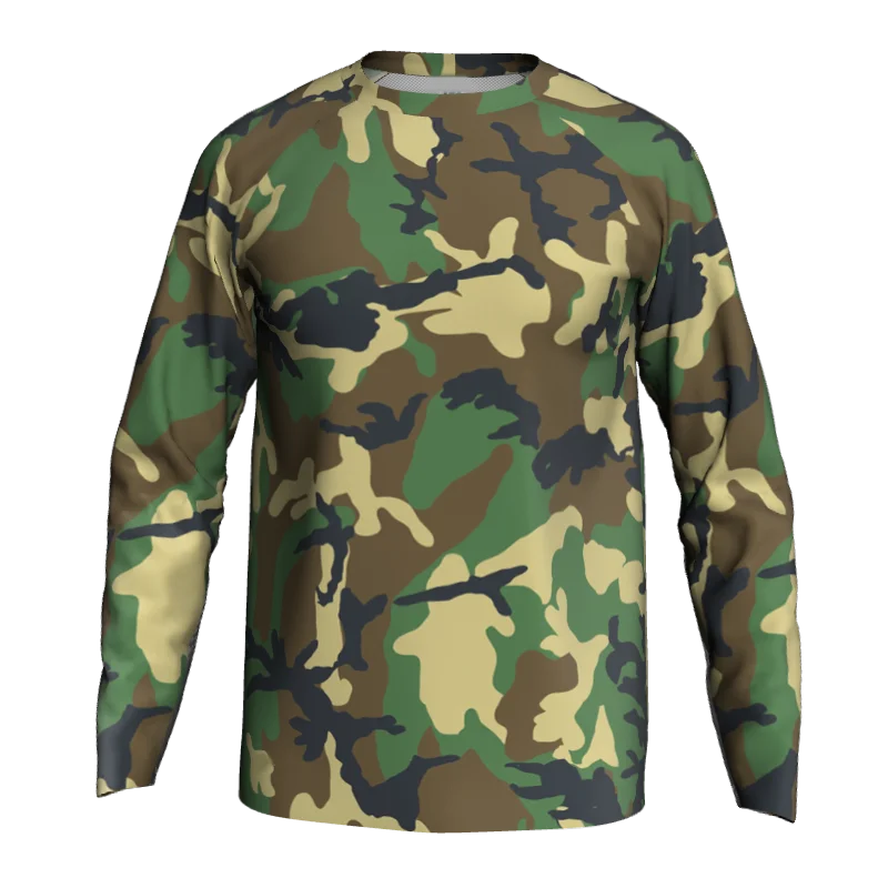 Quick Dry Cycling Jersey Camo, Motocross Jersey, Mountain Bike, DH Sport Clothing, MTB Fashion, Anti-Sweat Camo T-Shirt