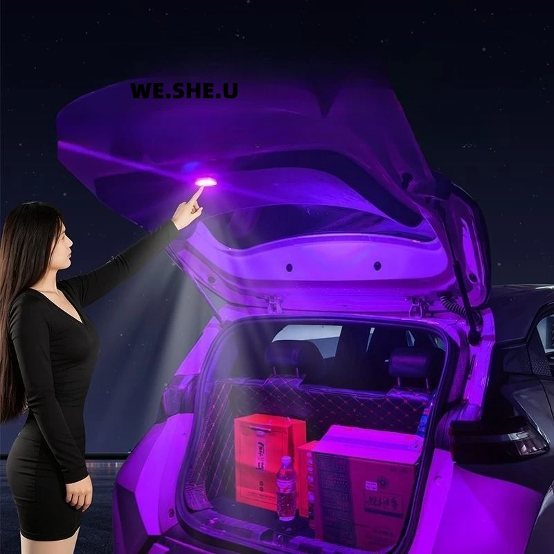 For Geely EX2 Proton e.MAS 5 2026 2025 Car Interior Accessories Ultra-Bright LED Trunk Tailgate Lighting Welcome Light Upgrade