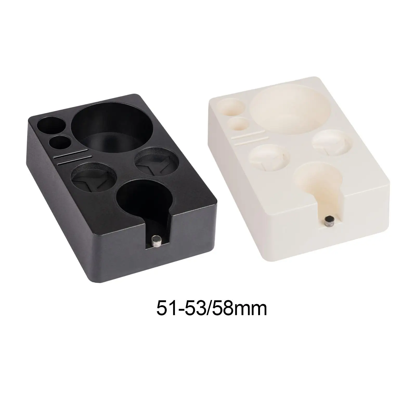 

Espresso Organizer Box Non Slip Universal Barista Tool Coffee Filter Tamper