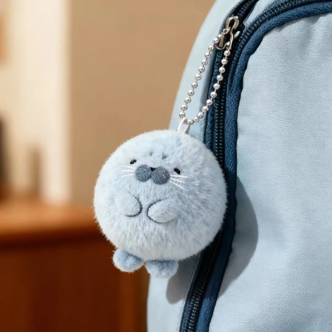 Cute Little Seal Marine Animal Hanging Ornaments Ideal for Girls as Keychains and Backpack Decorations for Students