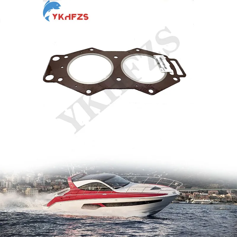 

Outboard Engine 6E5-11181-01 6E5-11181-02 6E5-11181 6E5-11181-A1 6E5-11181-A2 Cylinder Head Gasket for Yamaha Boat Motor 115H