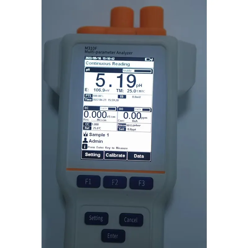M310F Muti-functional Portable LCD Display Multi Parameter Analyzer Water Quality Analyzer