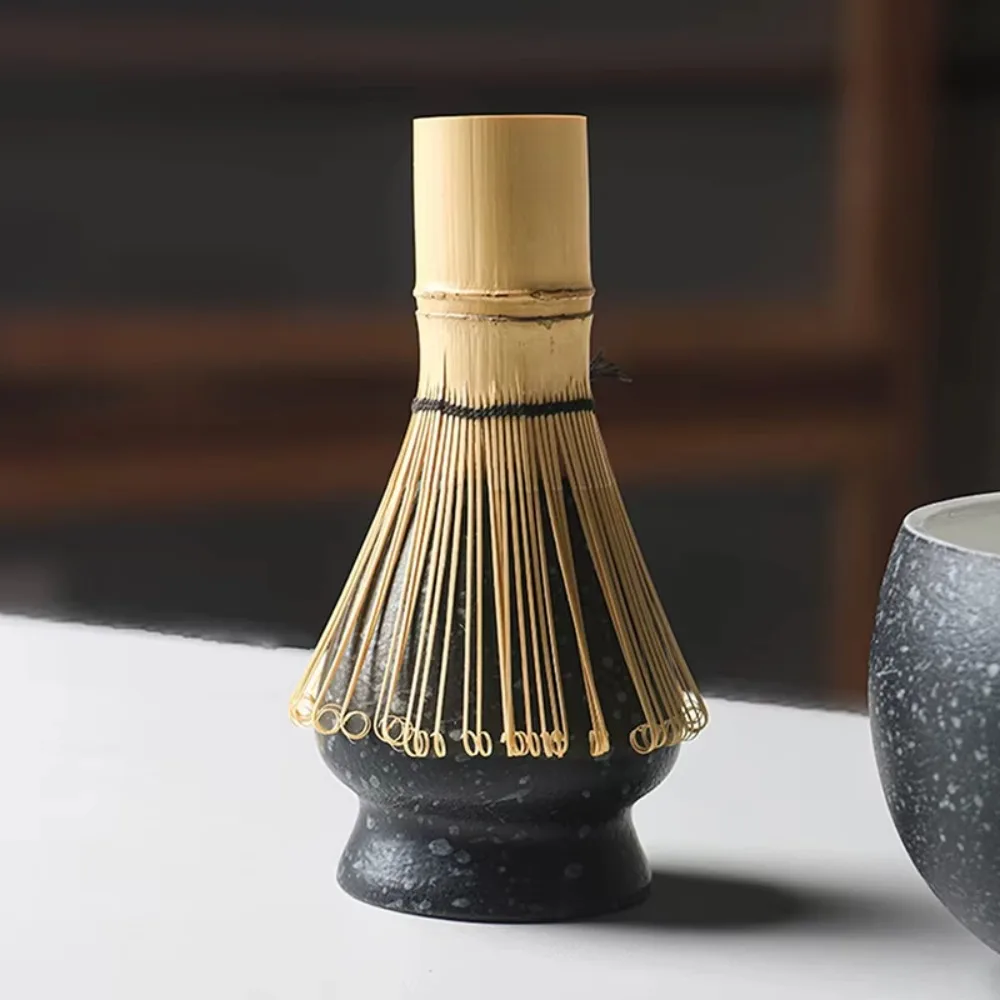 

Держатель для чайных инструментов Японский керамический держатель для чая Аксессуары для чая Щетки для измельчения Зеленый чай Чаша для чая Chasen Посуда