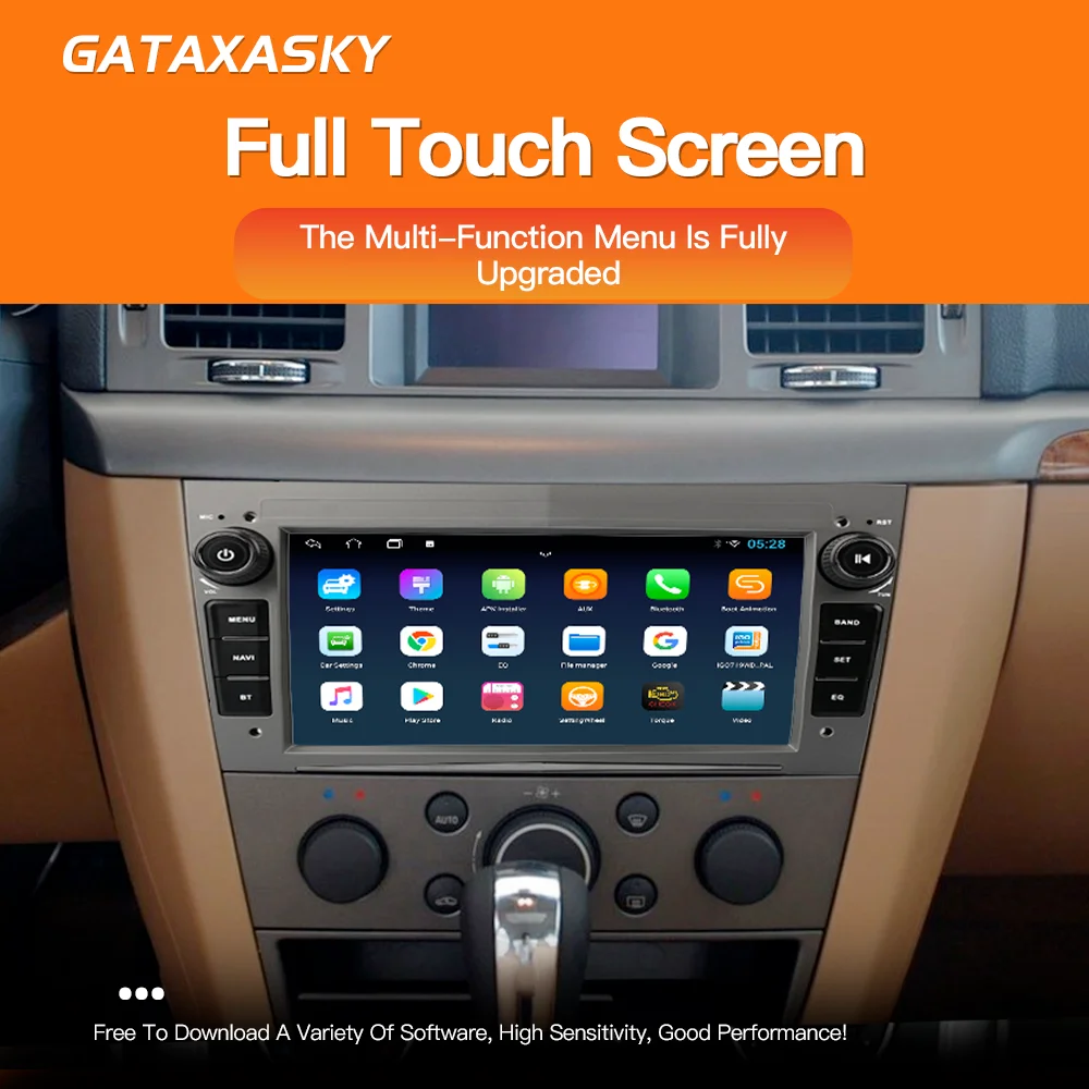 GATAXASKY Car Android 10 Multimedia Navigation Carplay Radio for Opel Para Astra Meriva Vectra Antara Zafira Corsa Gps Stereo