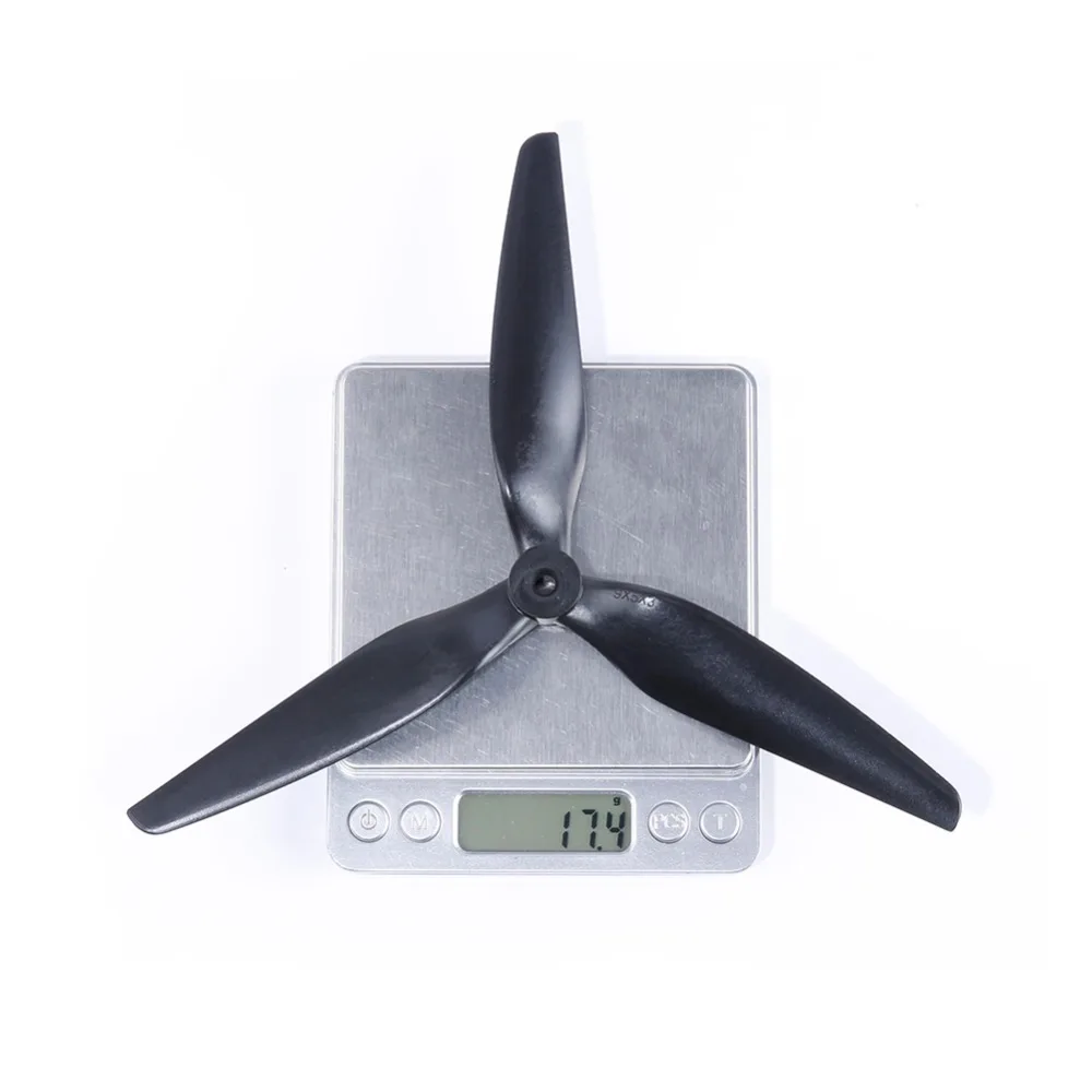 2/4 pares/lote HQProp 9050 9X5X3/ 1050 10X5X3/ 1050 10X5.5X3 9 ''10'' Hélice de nylon reforçado com carbono de 3 lâminas CW CCW para peças RC