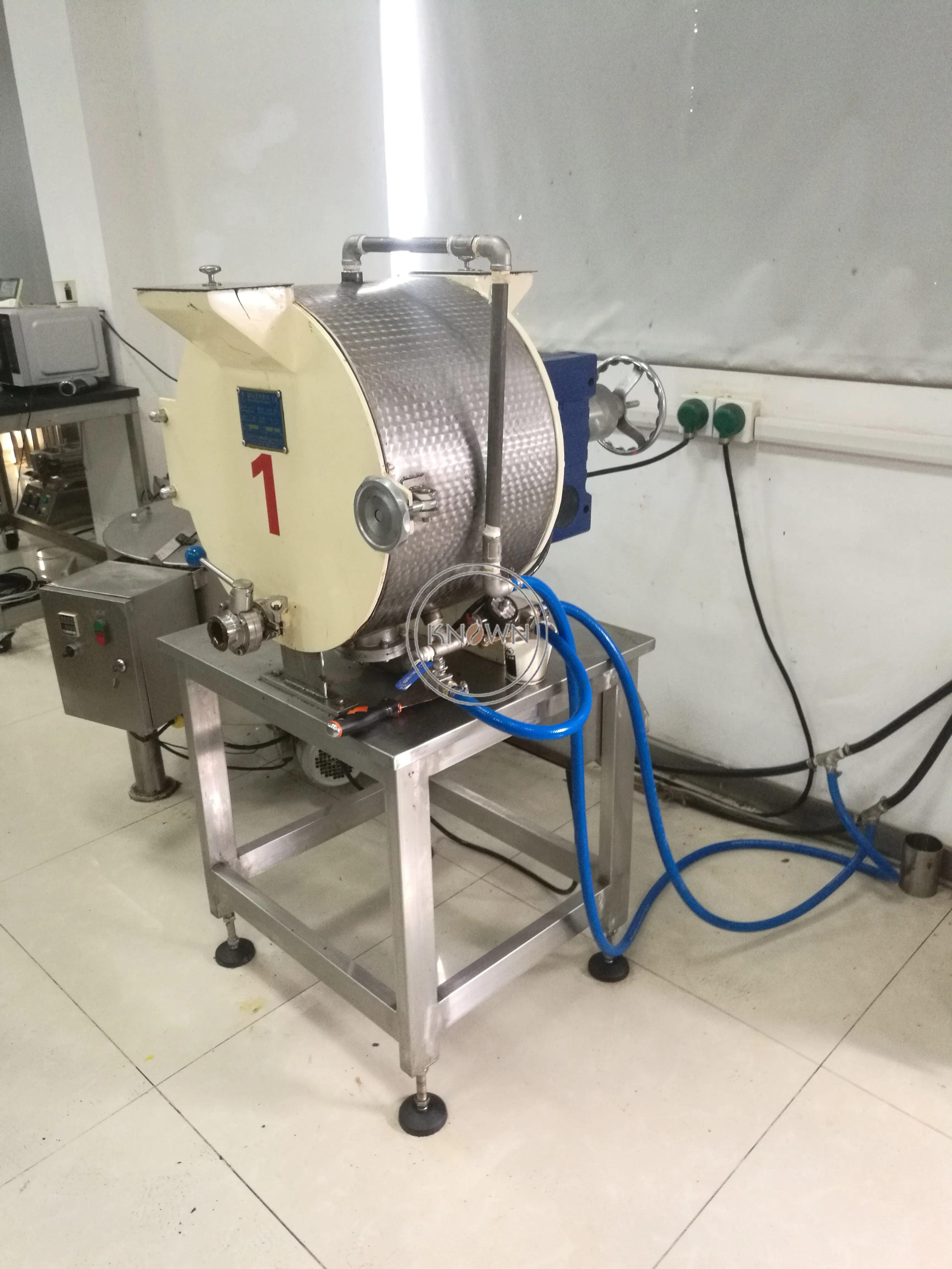 Máquina de processamento de moinho de bola de chocolate de pequena capacidade Máquina de refinador de concha de chocolate Máquina de moer cacau