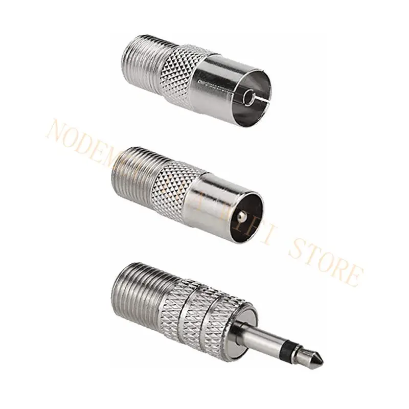 New Indoor FM Telescopic Antenna 75 Ohm FM Antenna F-Type Male Plug with Connector for TV AM FM Radio Stereo Receiver Bose Wave