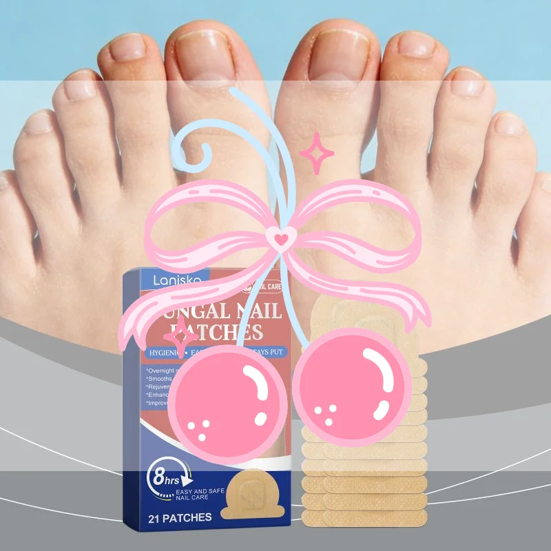 Toenail Fungus Patch Waterproof Nail Repair Patches Nail Ingrown Correction Sticke Fungal Nail Patches Nail Foot Care Patch