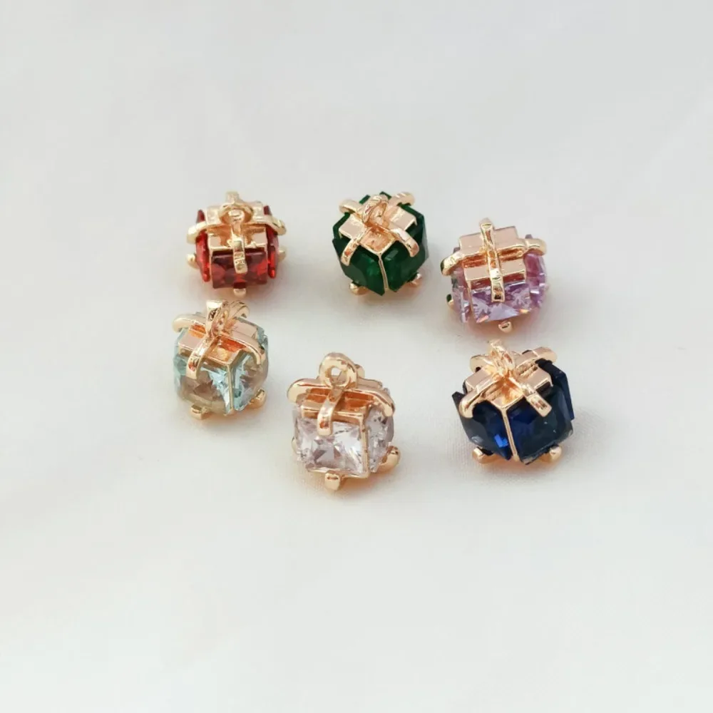 

Accessories 14K Gold-plated, Zircon Inlaid Gift Box, Pendant, Handmade Bracelet, Necklace, DIY Jewelry and Accessories