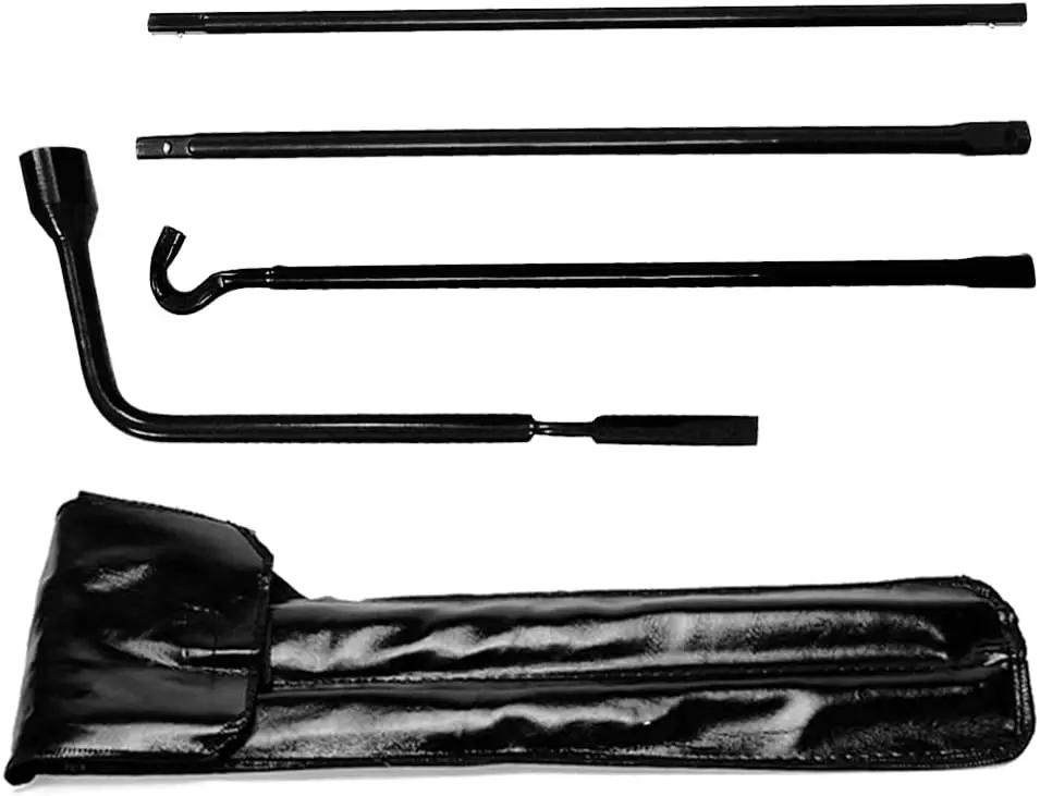 

Комплект для замены шин, набор инструментов для снятия запасного колеса, подходит для ручки гаечного ключа для шин Toyota