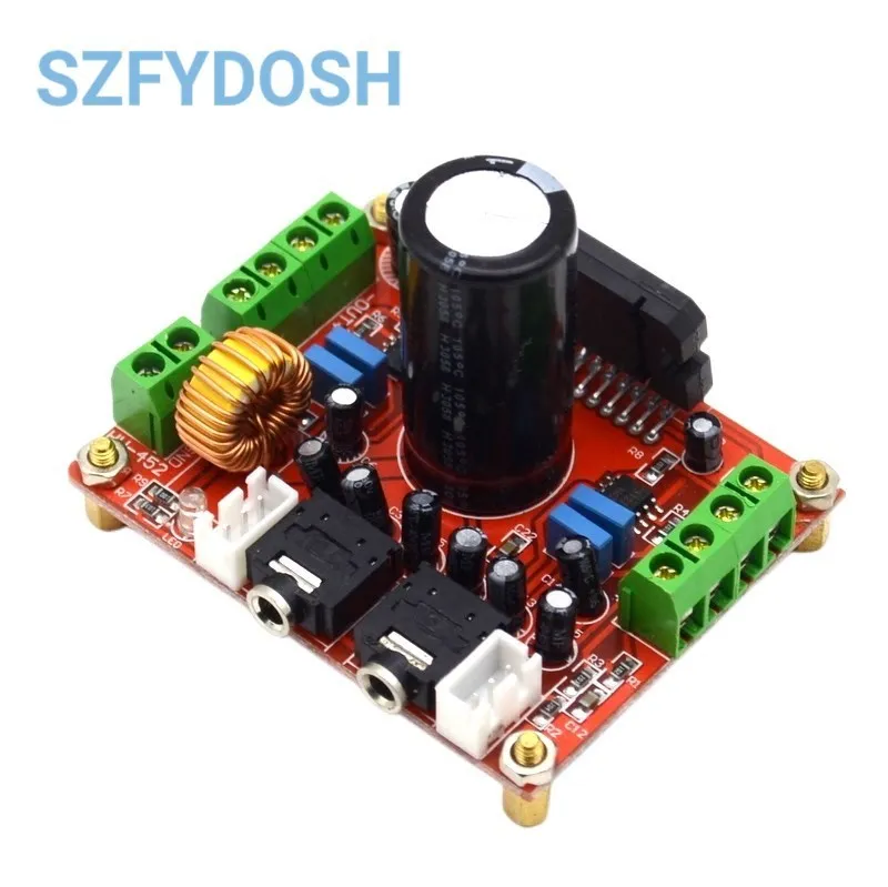 TDA7850 4*50W Car Audio Power Amplifier AMP Board BA3121 Noise Reduction Module XH-M150 DC 12V 4X50W 4X50