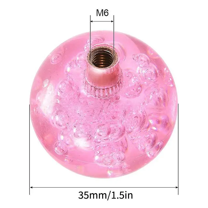 

M6 Arcade Game Joystick Ball Head Durable Round Design DIY Replacement for Coin Operated Machines