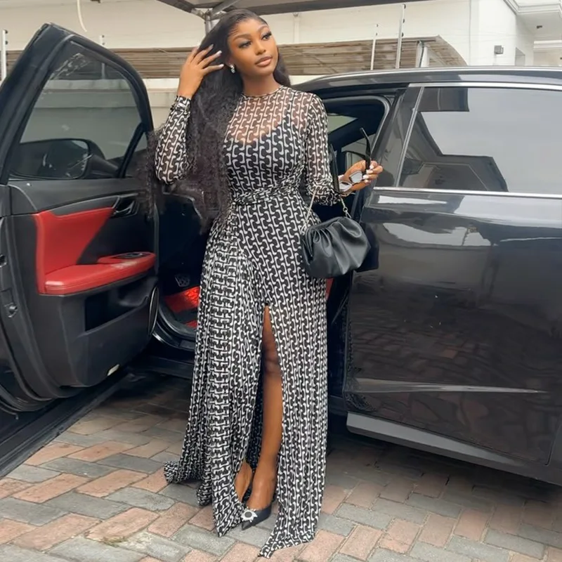 Thumbnail 4 - #38 Trending Flowing Long Dress Right Now