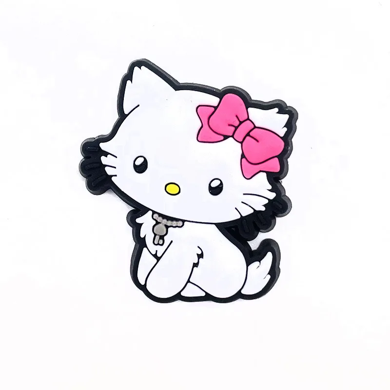 20 قطعة الصنادل سحر الأحذية سحر الكرتون القط إكسسوارات الأحذية أزرار الأحذية الصنادل Decration #4