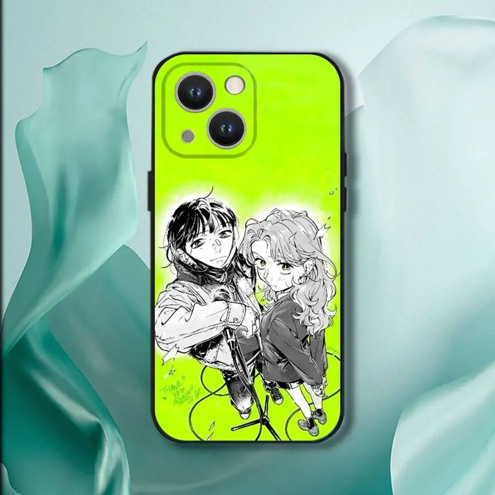 A-Aya O-Oosawa Koga M-Mitsuki iPhone 16,15,14,13,12,11,Pro,XS,Max,XR,Plus,E,SE4,Mini対応 スマホケース ブラック ソフトカバー