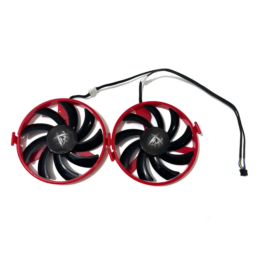 NOWY WENTYLATOR CHŁODZENIA GPU RX 460 FDC10U12S9-C 93MM 4PIN DO KART WIDEO XFX Radeon RX 460 2G/4G, SYSTEM CHŁODZENIA Zwiększający Wydajność
