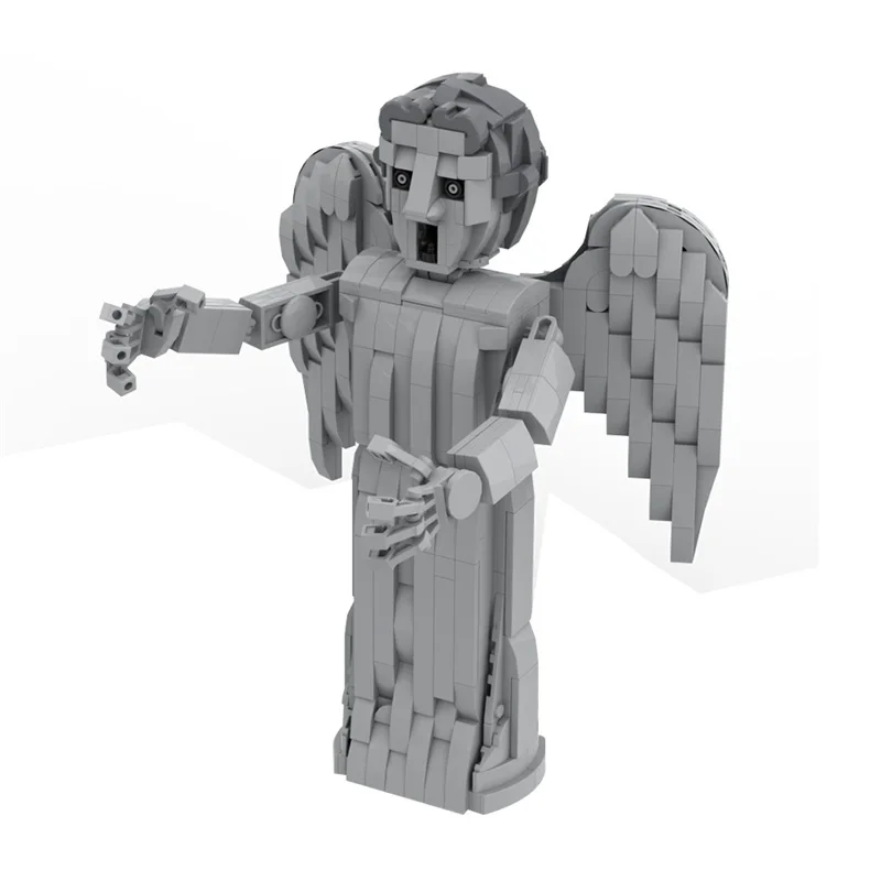 

MOC Weeping Angel Model Building Blocks Sad Angel Assembled Brick Toy DIY Creative Puzzle Children's Gift Ornament