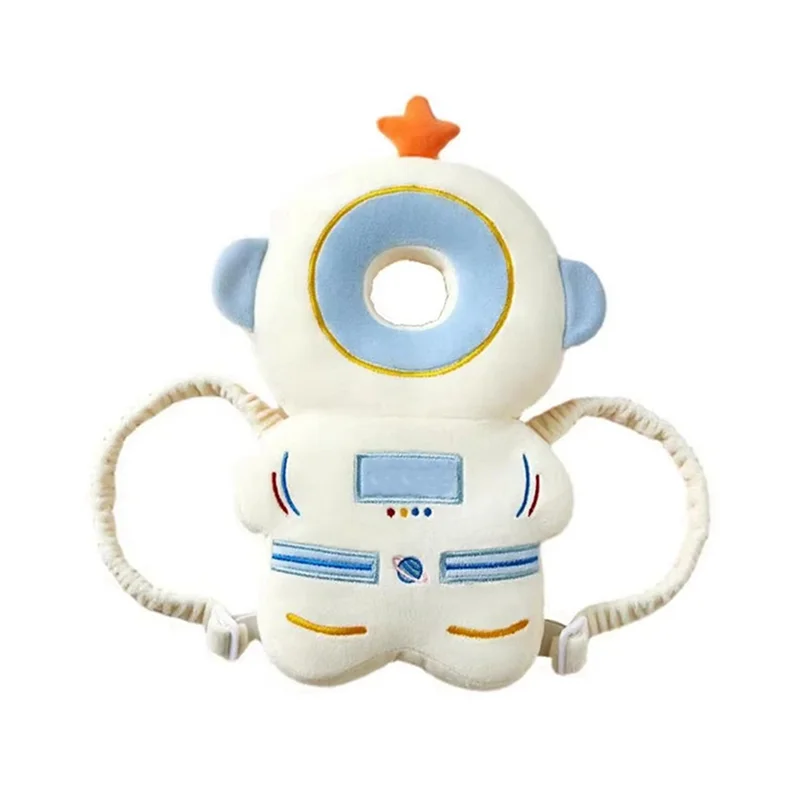 Baby Headprotection Pad - Cartoon Soft Security Pillow, Toddler Headrest Backpack For Fall Prevention