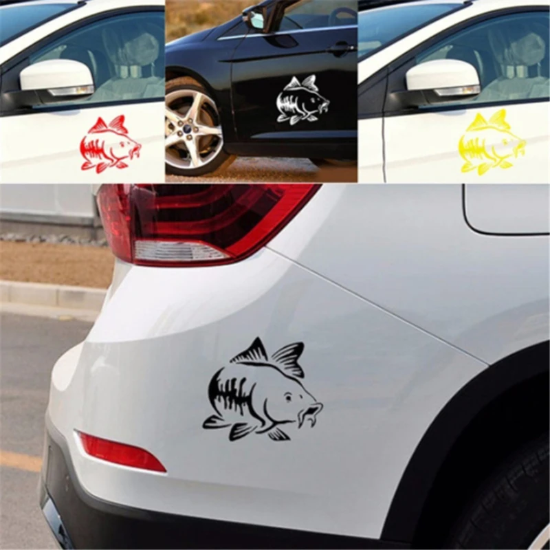 Car Sticker Universal Art Carp Stickers Modern Minimalism Motor Exterior Decoration Vehicle Accessories Automobile Decal