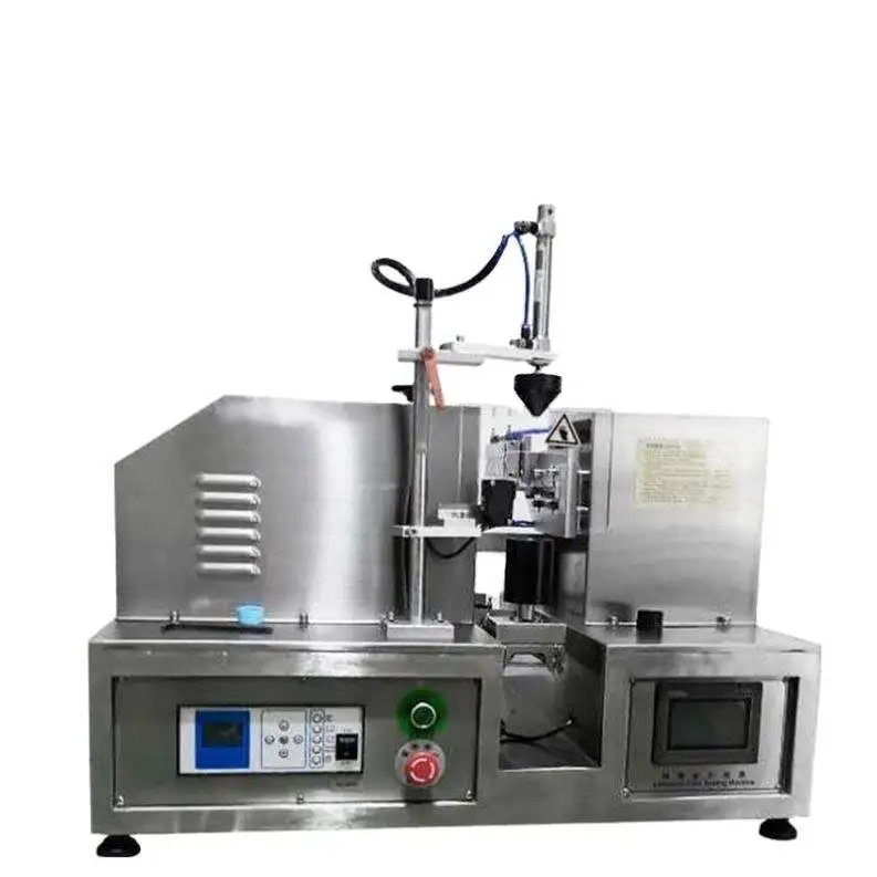 Semi Automatic Ultrasonic Plastic Tube Tail Sealing Machine for Cosmetic Plastic Tube Sealer Toothpaste Plastic Cosmetic Sealer