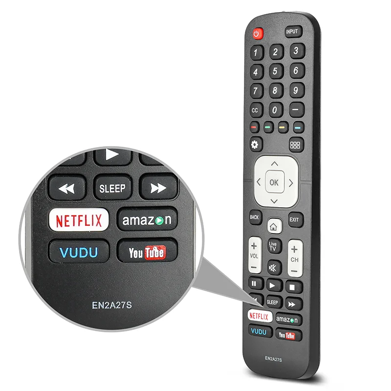 Control remoto EN2A27S para televisor inteligente Sharp 50H6B 55H6B 50H7GB N6200U LC-40N5000U LC-43N5000U LC-43N6100U LC-43N7000U LC-50N5000U