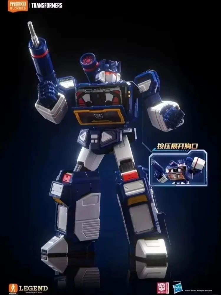 Blokees Legendary Edition Soundwave Toy Model Anime Collection Beeldje Op voorraad Actie Handgemaakte robotmodellen