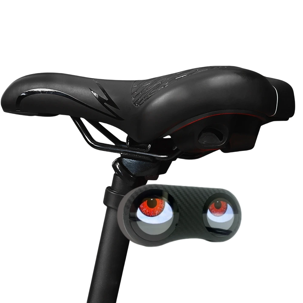 AliExpress Custom Bicycle Tail Light Programmable LED Eyes Motorbike LED Taillight Rear Stop Motorcycle LED Dynamic Devil Eyes Lamp