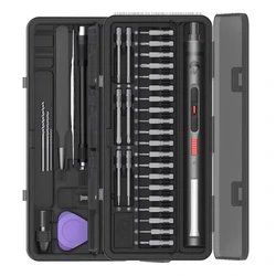 CreationSpace Mini Charging Mobile Phone Repair Electric Screwdriver with Light, Repair Kit CS0802A CS0801A