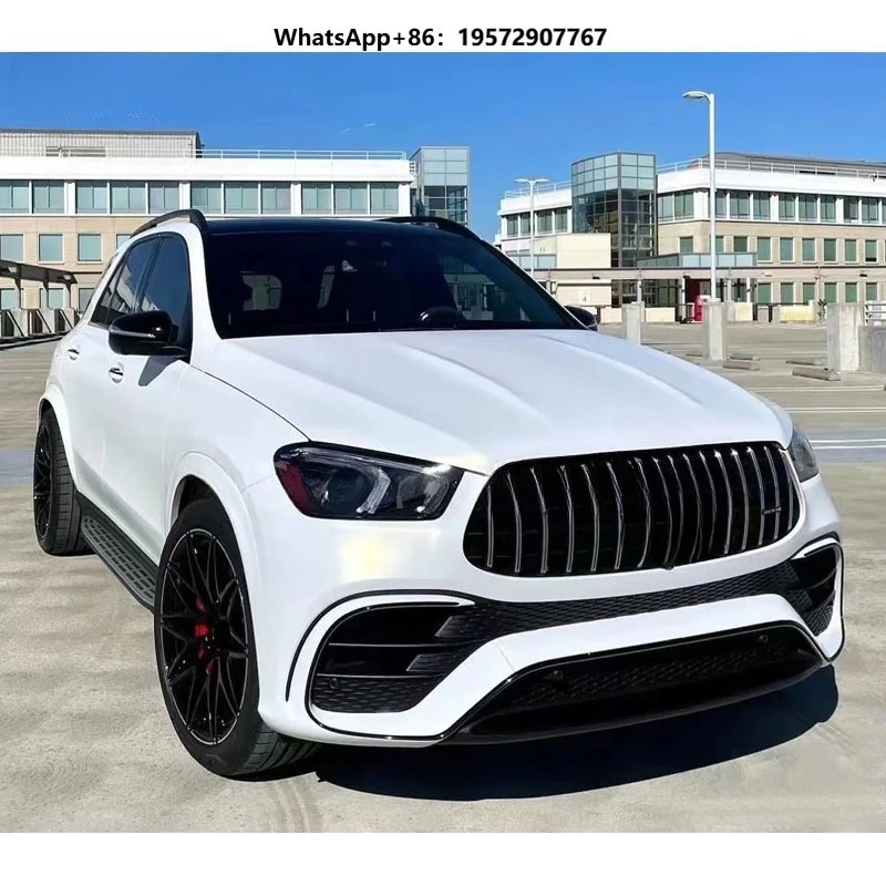 New GLE63 Bodykit Car Bumpers with Clips for W167 2020-2022