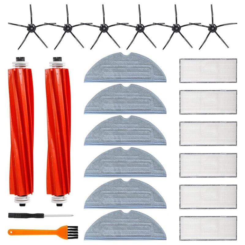 

Accessories FOR Roborock S7 , Replacement Parts For Roborock S7/S7+/T7S Plus/T7, Main Brushes, Filters, Side Brushes