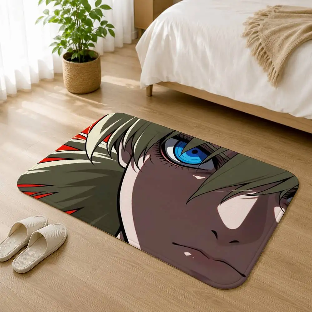 Hellsing Seras V-Victoria Short Plush Rug Carpet mat Machine Washable Soft Comfortable Anti‑Slip Floor Mat Home Decor