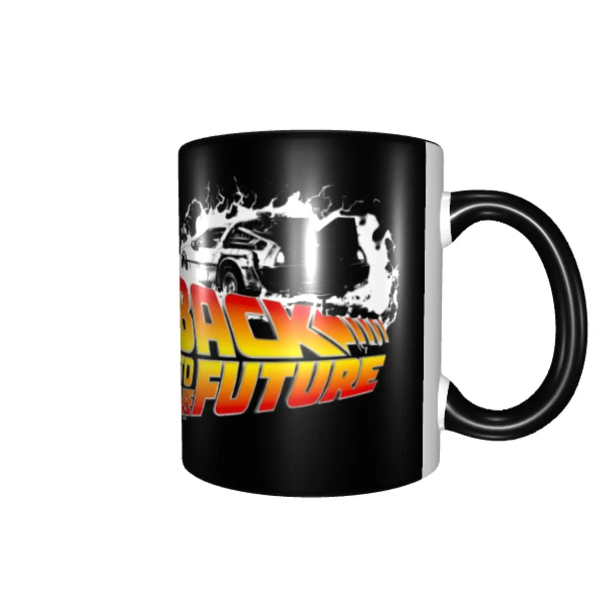 Customized Back To The Future Mugs DIY Funny Film 3D Print Ceramic Milk Tea Coffee Cup
