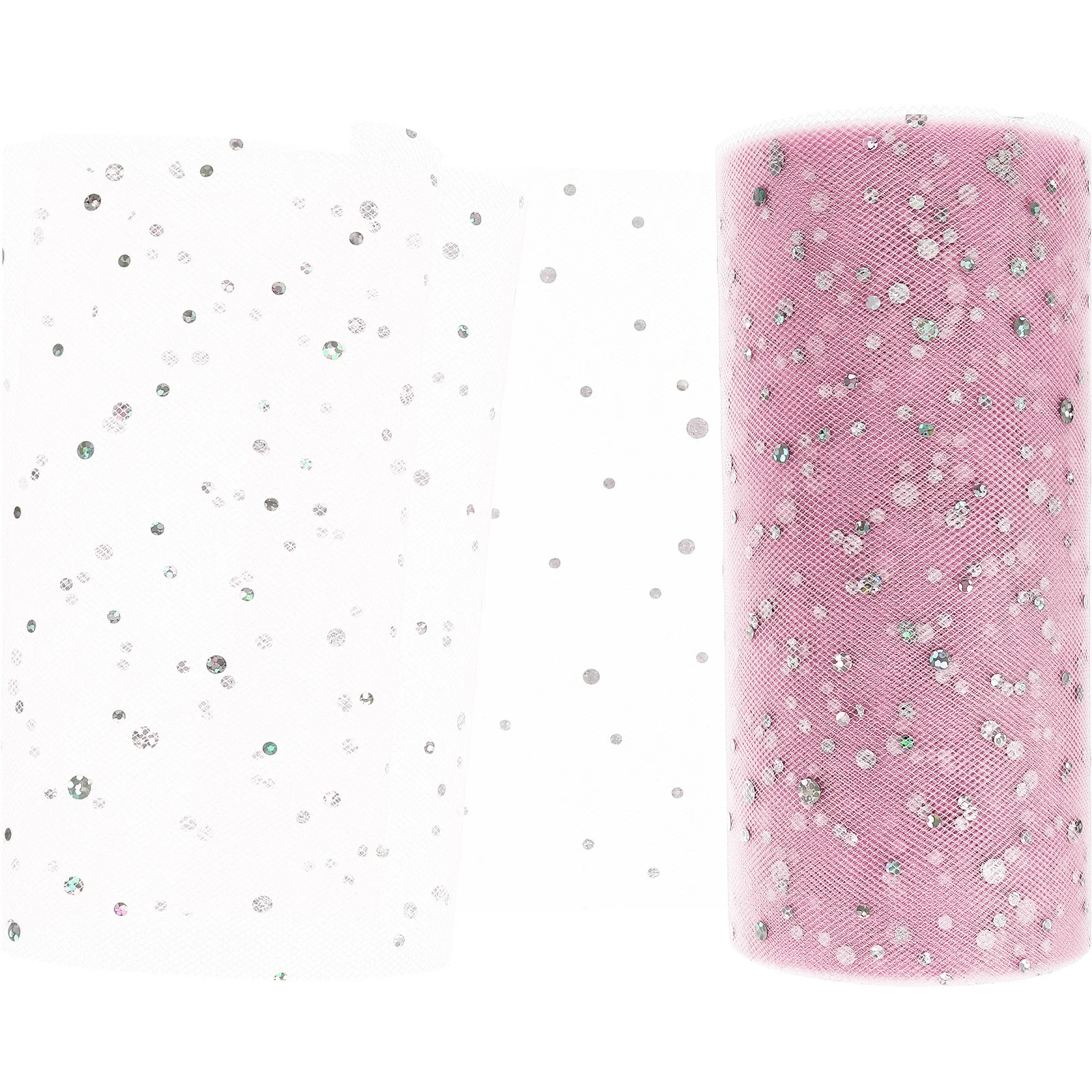 

Tutu Skirt DIY Tulle Fabric Roll Glitter Ribbon Gift Wrapping Creative Tulle Netting Fabric Wedding Party Decoration