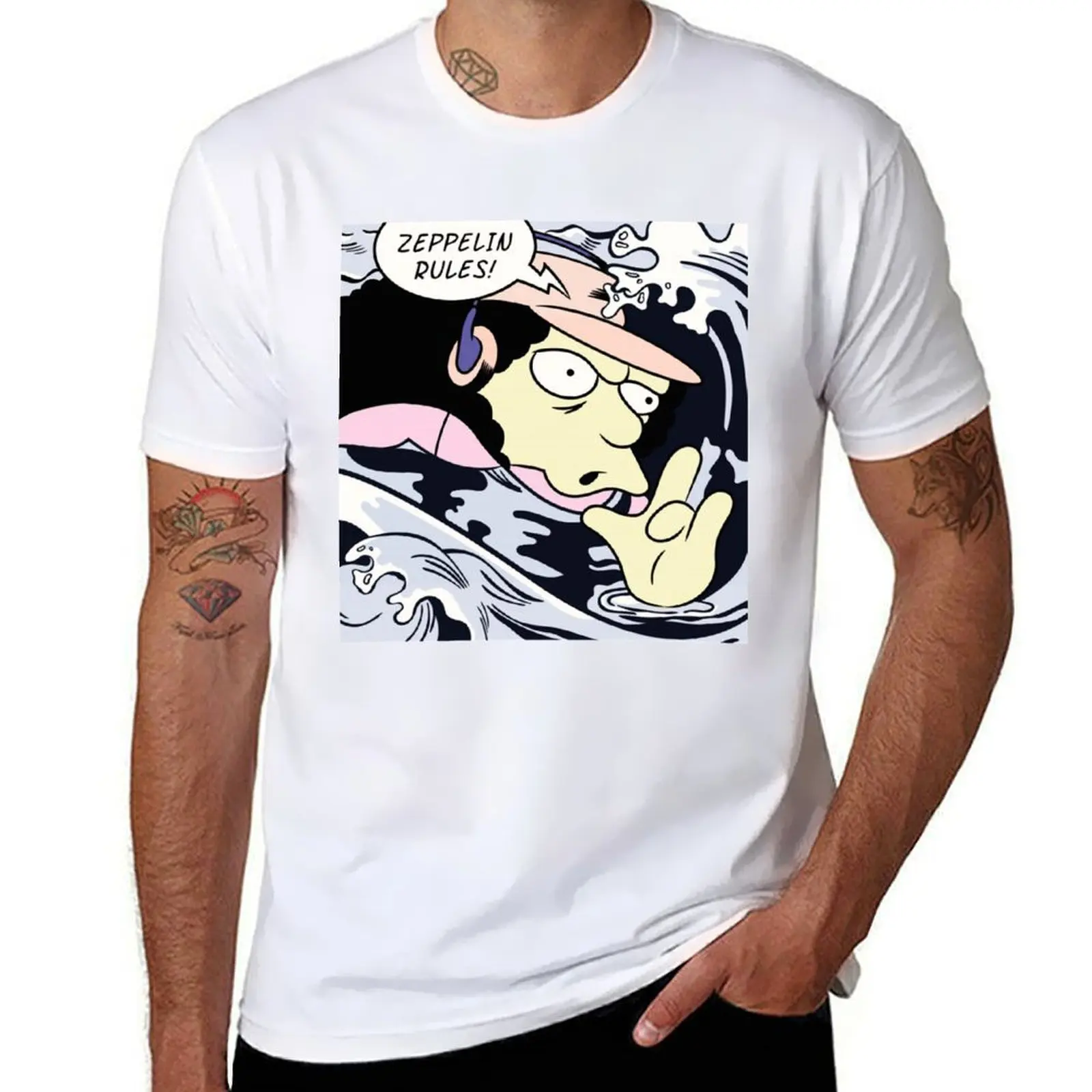

Roy Lichtenstein - Zeppelin Rules Classic T-Shirt t shirt personalised funny t shirts man T-Shirt