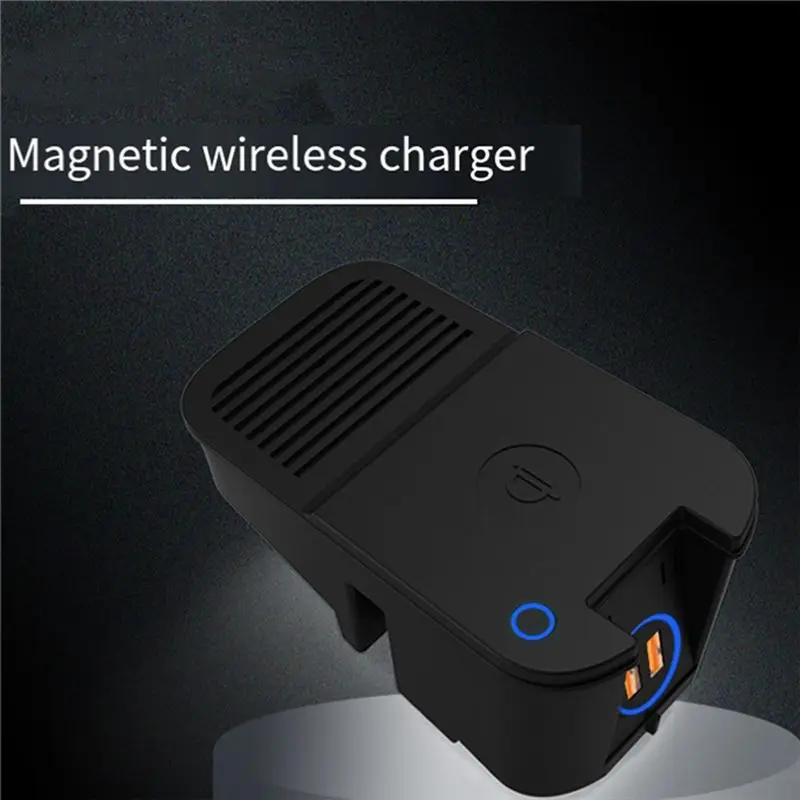 Ingenious-For Volvo XC60 S90 V90 S60 Car Magnetic Wireless Induction Fast Charging Cigarette Lighter Only Models