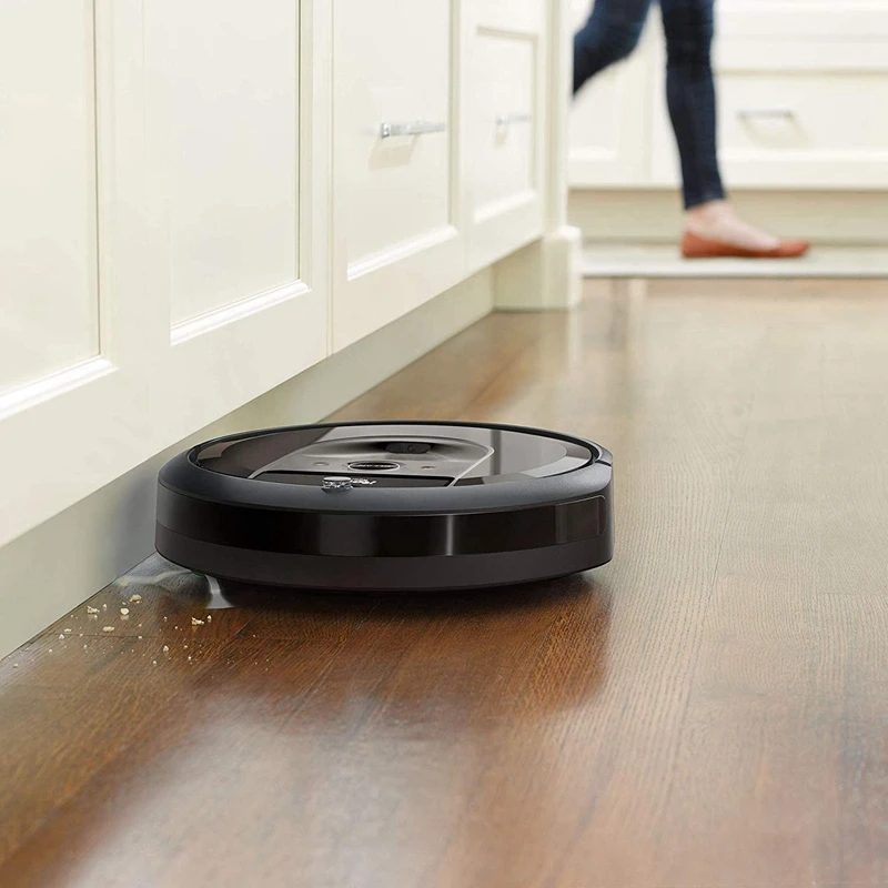 قطع غيار لمجموعة تجديد Irobot Room-Ba Roomba I7 وI7+ (3 مرشحات عالية الكفاءة، 3 فرش كنس للحواف، و2