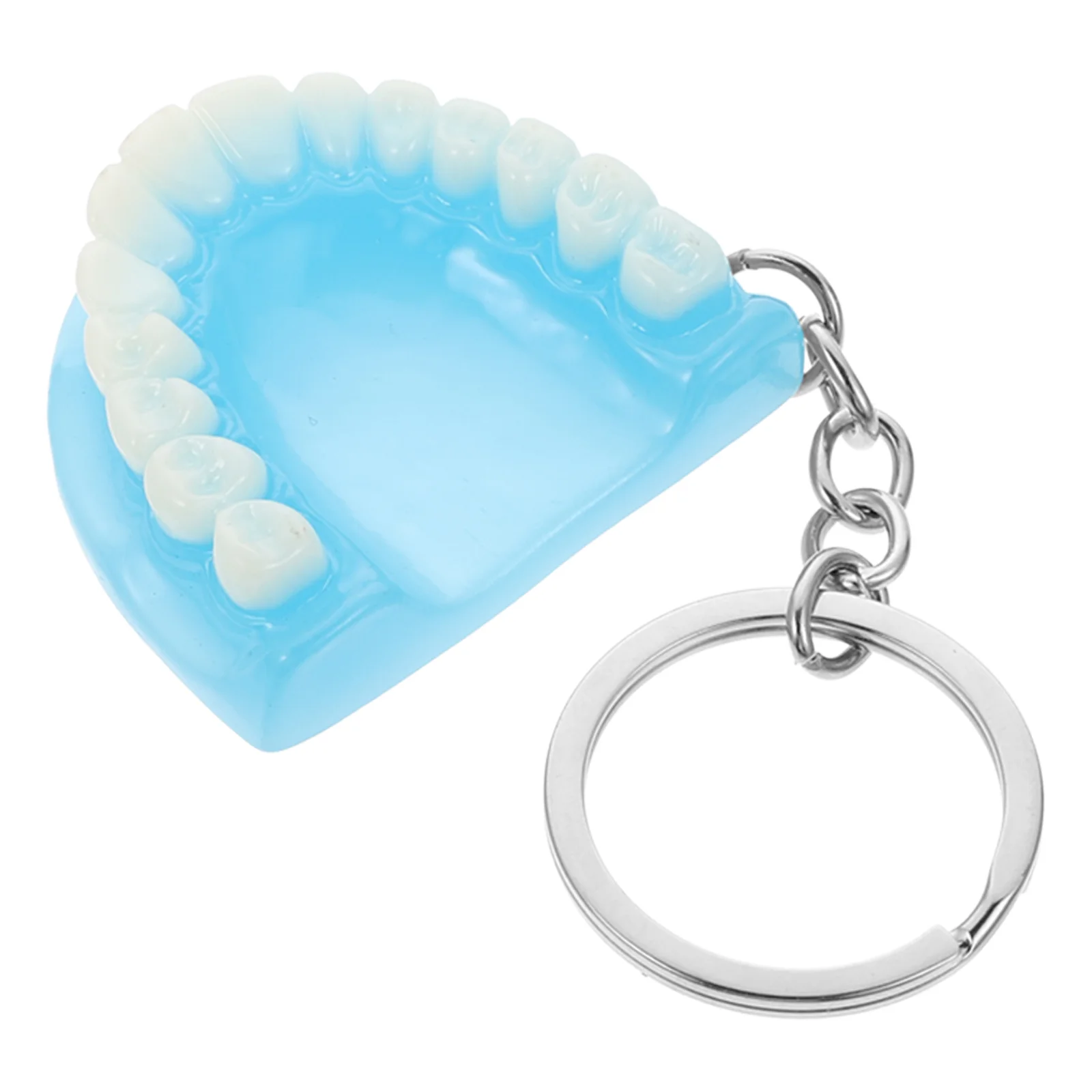 

Keychain Charm Tooth Fake Teeth Cute Halloween Party Favors Stuff Cartoon Horror