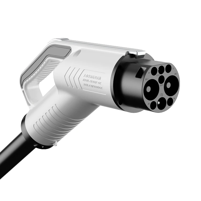 Pistola de carregamento de veículo portátil 800KW IP55 800A DC EV de alta potência Carregador rápido Condutor de cobre com isolamento de PVC