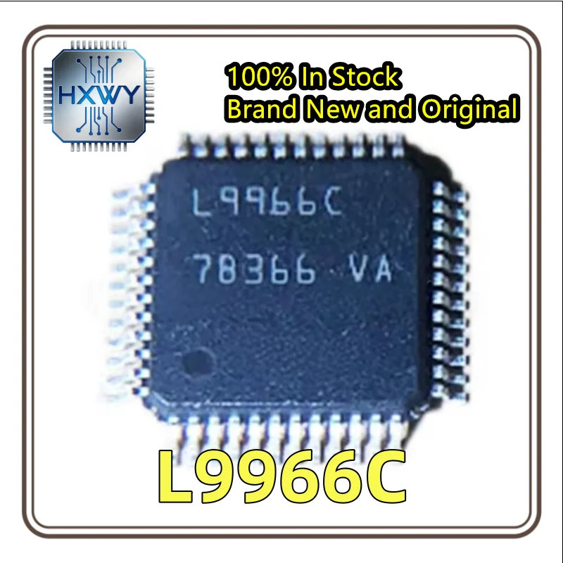 (3/10 Pieces) L9966C 9966 QFP Automotive Multi-Driver IC Factory Wholesale Cheap Electronic Component Fast Shipping