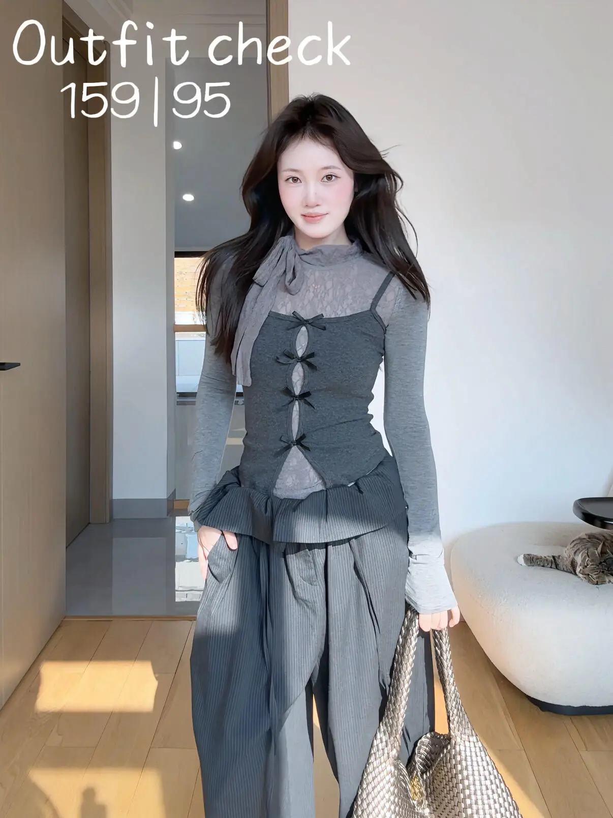 

Повседневная женская футболка с длинным рукавом, весенний дизайн, с узлом на талии, утягивающая, универсальная, базовая модель